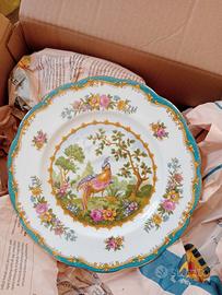 piatto decorato Royal Albert Bone China