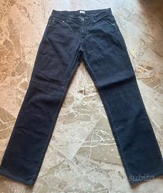 Pantaloni velluto a costine blu, donna, Armani jr