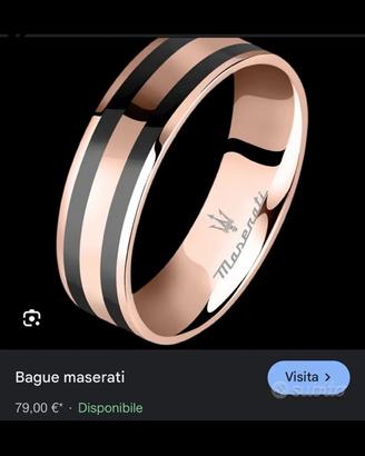 Anello maserati