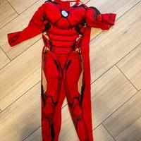 Costume iron man h&m imbottito 3-4a