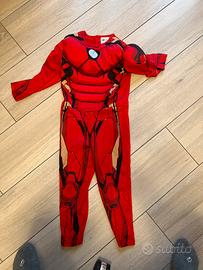 Costume iron man h&m imbottito 3-4a