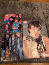 Poster musica e cinema anni 80( fronte retro)