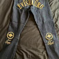 jeans Evisu originali, taglia 30×34, come nuovi.
