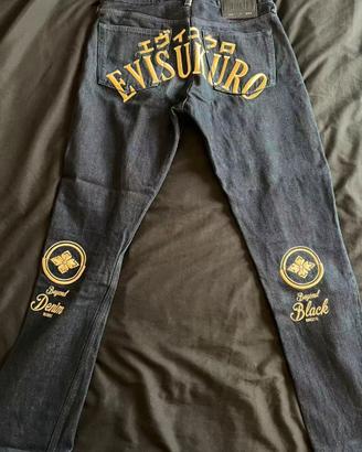 jeans Evisu originali, taglia 30×34, come nuovi.
