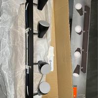 Lampada a led con 4 punti luce, nuova