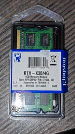 Kingston modulo memoria 4GB