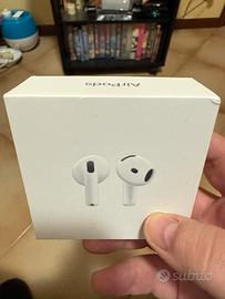 AirPods 4 come nuove , cuffia sinistra mancante