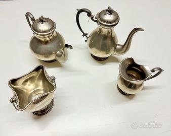 Servizio Tè e Caffè Vintage 4 Pezzi