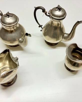 Servizio Tè e Caffè Vintage 4 Pezzi