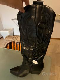 Stivali donna texani