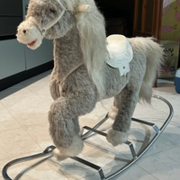 Cavallo a dondolo anni '90
