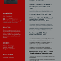 Disponibile da subito