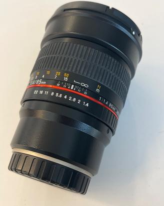Samyang 85 1.4 mm fuji