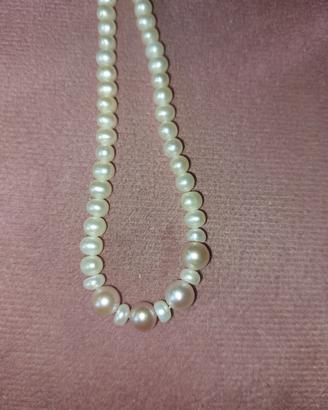 collana di perle vere