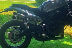 Moto scambler benelli leoncino   800 trail