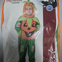 costume da zucca per bambini di Halloween