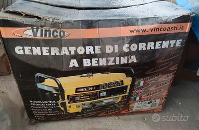 GENERATORE DI CORRENTE A BENZINA - VINCO