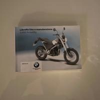 BMW G 650 X COUNTRY LIBRETTO USO E MANUTENZIONE