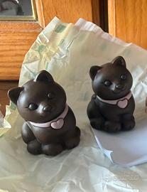 Coppia Gatti Neri Thun Bauli