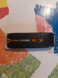 Chiavetta USB Wirelee Adopter D-Link DWL G122 