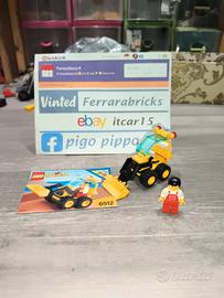 LEGO 6512 Bobcat ruspa mezzo cantiere Pala Landsca
