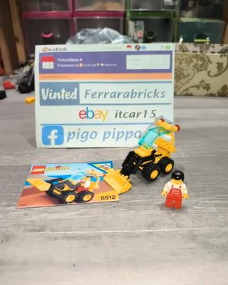 LEGO 6512 Bobcat ruspa mezzo cantiere Pala Landsca