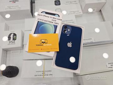Apple iPhone 12 mini 64GB - BATTERIA 100%