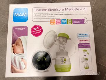 MAM tiralatte elettrico e manuale con accessori