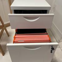 Cassettiera/schedario con chiave di sicurezza