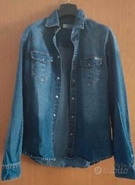 Camicia Jeans Uomo Tg 46