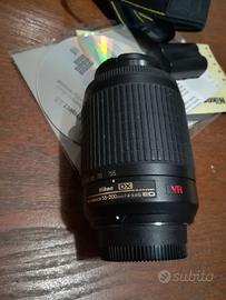Obiettivo Nikon 55/200 vr