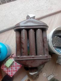 diffusore di calore per stufa a pellet diametro 80
