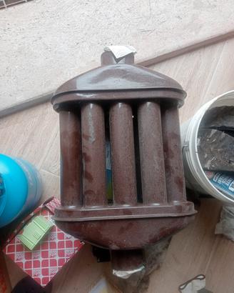 diffusore di calore per stufa a pellet diametro 80