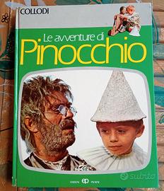 Libro vintage"Le avventure di Pinocchio". 