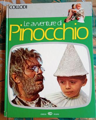 Libro vintage"Le avventure di Pinocchio". 