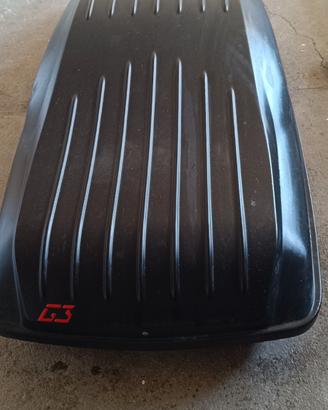 Box da tetto auto G3 200 cm + barra portatutto