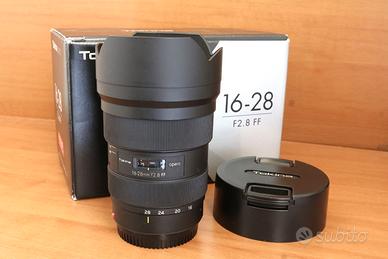 Tokina Opera 16-28 F. 2.8 FF per Canon
