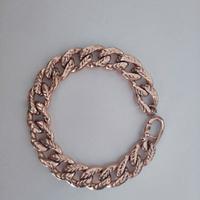 Braccialetto smaltato oro rosa 
