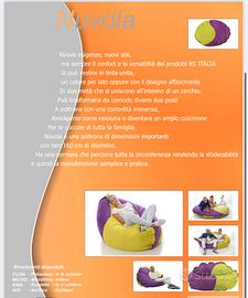 Poltrona sacco Pouf Cloud