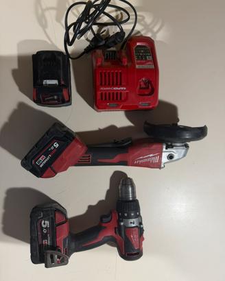 Trapano Avvitatore con Smerigliatrice