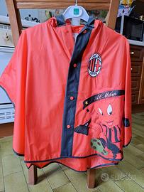 Mantellina Poncho Pioggia Ac Milan