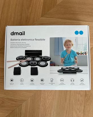 Batteria elettronica flessibile dmail