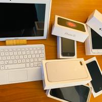 Lotto composto da iphone vari + tablet