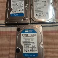 Lotto 7 hard disk sata 3.5