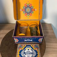 Bicchieri birra Messina tributo artisti siciliani