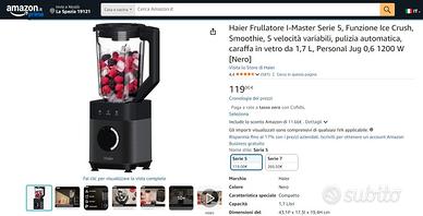 Haier I-Master 5, Frullatore Professionale - NUOVO
