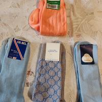 Calze uomo n. 4 paia cotone  vedi imperfezione