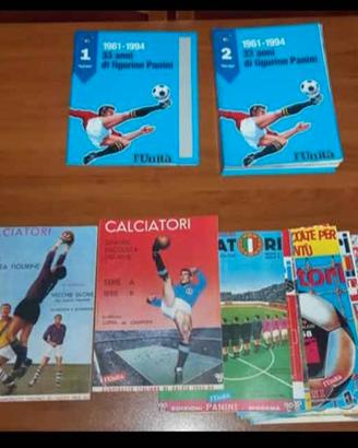 LOTTO ALBUM CALCIATORI FIGURINE PANINI "RISTAMPA"