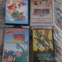 Vhs film di animazione/cartoni animati - usate