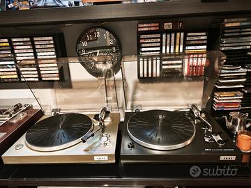 🎵coppia giradischi Akai revisionati 
